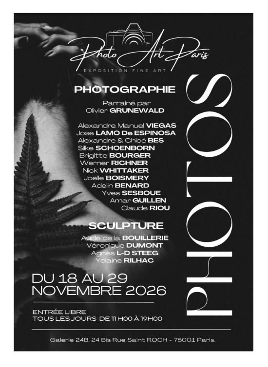 Exposition Galerie Art à Paris